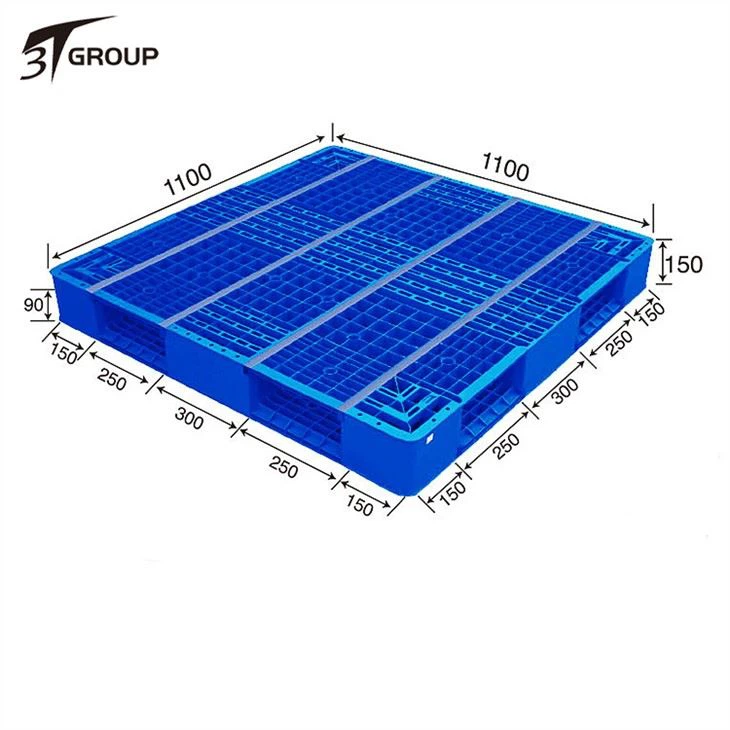 Palet de plastic stivuit reversibil