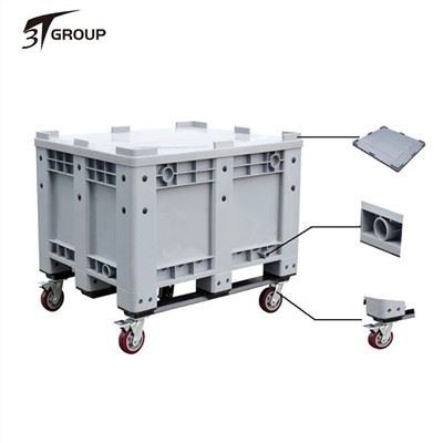 Coș solid din plastic în vrac